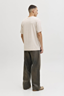 Jack&Jones Erkek Tişört 12288536 MOONBEAM