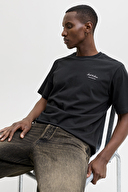 Jack&Jones Erkek Tişört 12287990 BLACK