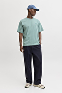 Jack&Jones Erkek Tişört 12287990 MINERAL BLUE