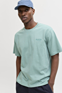 Jack&Jones Erkek Tişört 12287990 MINERAL BLUE