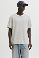 Jack&Jones Erkek Tişört 12288015 ANTIQUE WHITE