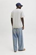 Jack&Jones Erkek Tişört 12288015 ANTIQUE WHITE