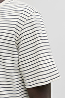 Jack&Jones Erkek Tişört 12288015 ANTIQUE WHITE