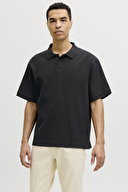 Jack&Jones Erkek Polo Yaka Tişört 12287988 BLACK
