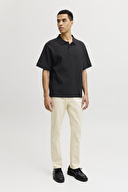 Jack&Jones Erkek Polo Yaka Tişört 12287988 BLACK