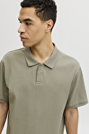 Jack&Jones Erkek Polo Yaka Tişört 12287988 VETIVER