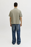 Jack&Jones Erkek Polo Yaka Tişört 12287988 VETIVER