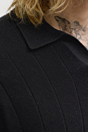 Jack&Jones Erkek Polo Yaka Tişört 12288418 BLACK