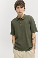 Jack&Jones Erkek Polo Yaka Tişört 12268281 DUSTY OLIVE