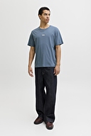 Jack&Jones Erkek Tişört 12268415 Blue Mirage