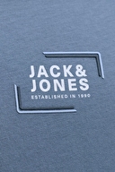 Jack&Jones Erkek Tişört 12268415 Blue Mirage