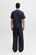 Jack&Jones Erkek Tişört 12268415 Navy Blazer