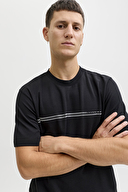 Jack&Jones Erkek Tişört 12289936 BLACK