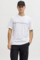 Jack&Jones Erkek Tişört 12289936 BRIGHT WHITE