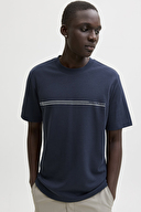 Jack&Jones Erkek Tişört 12289936 OUTER SPACE