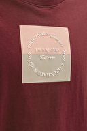 Jack&Jones Erkek Tişört 12290856 CABERNET