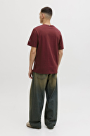 Jack&Jones Erkek Tişört 12290856 CABERNET