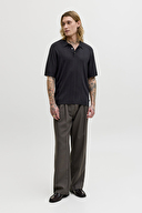 Jack&Jones Erkek Polo Yaka Tişört 12291042 BLACK