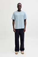 Jack&Jones Erkek Tişört 12217167 CELESTIAL BLUE