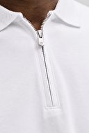 Jack&Jones Erkek Polo Yaka Tişört 12292992 BRIGHT WHITE