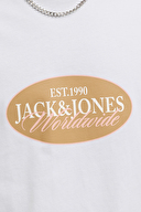 Jack&Jones Erkek Tişört 12297891 BRIGHT WHITE