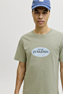 Jack&Jones Erkek Tişört 12297891 SEAGRASS