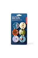 Kikkerland Poşet Klipsi Deniz Canlıları