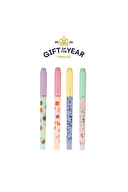 Kikkerland Silinebilir Fosforlu Kalem 4'lü Set