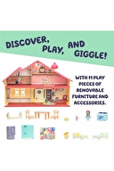 Bluey Doğum Günü Partisi Temalı Büyük Ev 17669