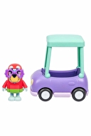 Bluey Büyükannenin Arabası ve Janet Figürü