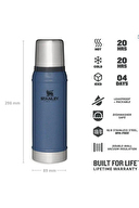 Stanley Vakumlu Termos 0,75 Litre Hammertone Lake