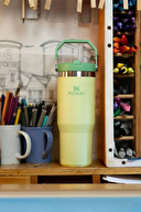 Stanley IceFlow Flip Straw Pipetli Termos Bardak 0,89L Citron