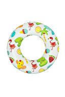 Bestway Desenli Yüzme Simidi 61 Cm