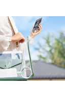 UGREEN USB-C 100W 3A QC PD Silikon Örgülü Hızlı Şarj Kablosu1 Metre Beyaz 15267