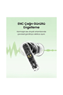 UGREEN HiTune P3 Yapay Zeka Gürültü Engelleyici Kablosuz Kulak İçi Kulaklık Beyaz 45110