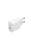 UGREEN 20W 2 Portlu Hızlı Şarj Cihazı 1xUSB-A 1xUSB-C Beyaz 45310
