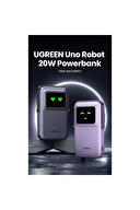 UGREEN Uno MagSafe Wireless 5.000 mAh 20W Hızlı Şarj Powerbank Siyah 35605B