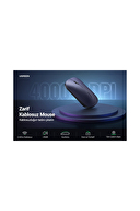 UGREEN 2.4Ghz USB Bağlantısı 4000 Dpi Sessiz Tuşlu Kablosuz Optik Mouse Gri 90373