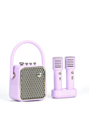 Divoom SongBird-SE Çift Mikrofonlu 18W Bluetooth Hoparlör Lila