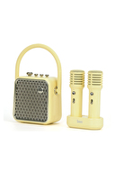 Divoom SongBird-SE Çift Mikrofonlu 18W Bluetooth Hoparlör Sarı