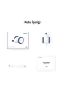 Cheerble Şarjlı Akıllı İneraktif Kedi Fare Oyuncağı, Mavi 6 x 5 x 3.6 cm