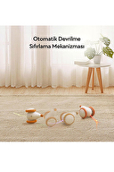 Cheerble Şarjlı Akıllı İneraktif Kedi Fare Oyuncağı, Turuncu 6 x 5 x 3.6 cm