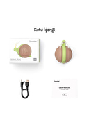 Cheerble 7x5x5.8 cm Kahverengi Şarjlı Akıllı İnteraktif Kedi Salyangoz Oyuncağı