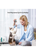 Cheerble Şarjlı Akıllı İneraktif Kedi Oyun Topu, Gri 4 cm