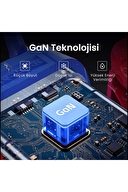 GravaStar Alpha65 Özel Seri Robot Figürlü 65W Hızlı Şarj Adaptörü Mavi