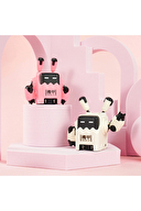GravaStar Delta35 Robot Figürlü 35W Hızlı Şarj Adaptörü Pembe