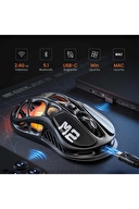 Gravastar Mercury M2 Kablosuz Gaming Mouse Siyah