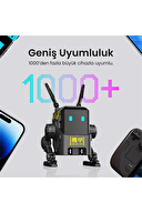 GravaStar Alpha65 Robot Figürlü 65W Hızlı Şarj Adaptörü Siyah