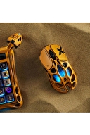 GravaStar Mercury X Pro RGB 32K DPI Magnezyum Alaşımlı Optik Gaming Mouse Sarı