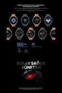 Amazfit Akıllı Saat GTR 3 Pro İnfiniti Black